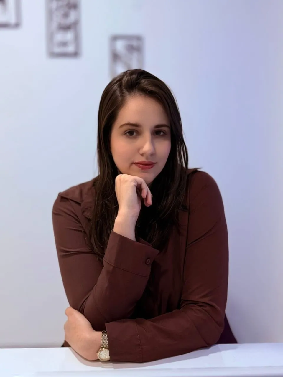 Retrato da psicóloga Bruna Mohr